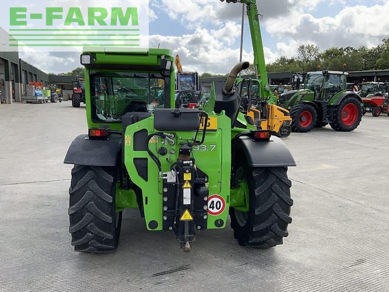 Teleskoplader a típus Merlo tf33.7-115 turbo farmer telehandler, Gebrauchtmaschine ekkor: SHAFTESBURY (Kép 9)