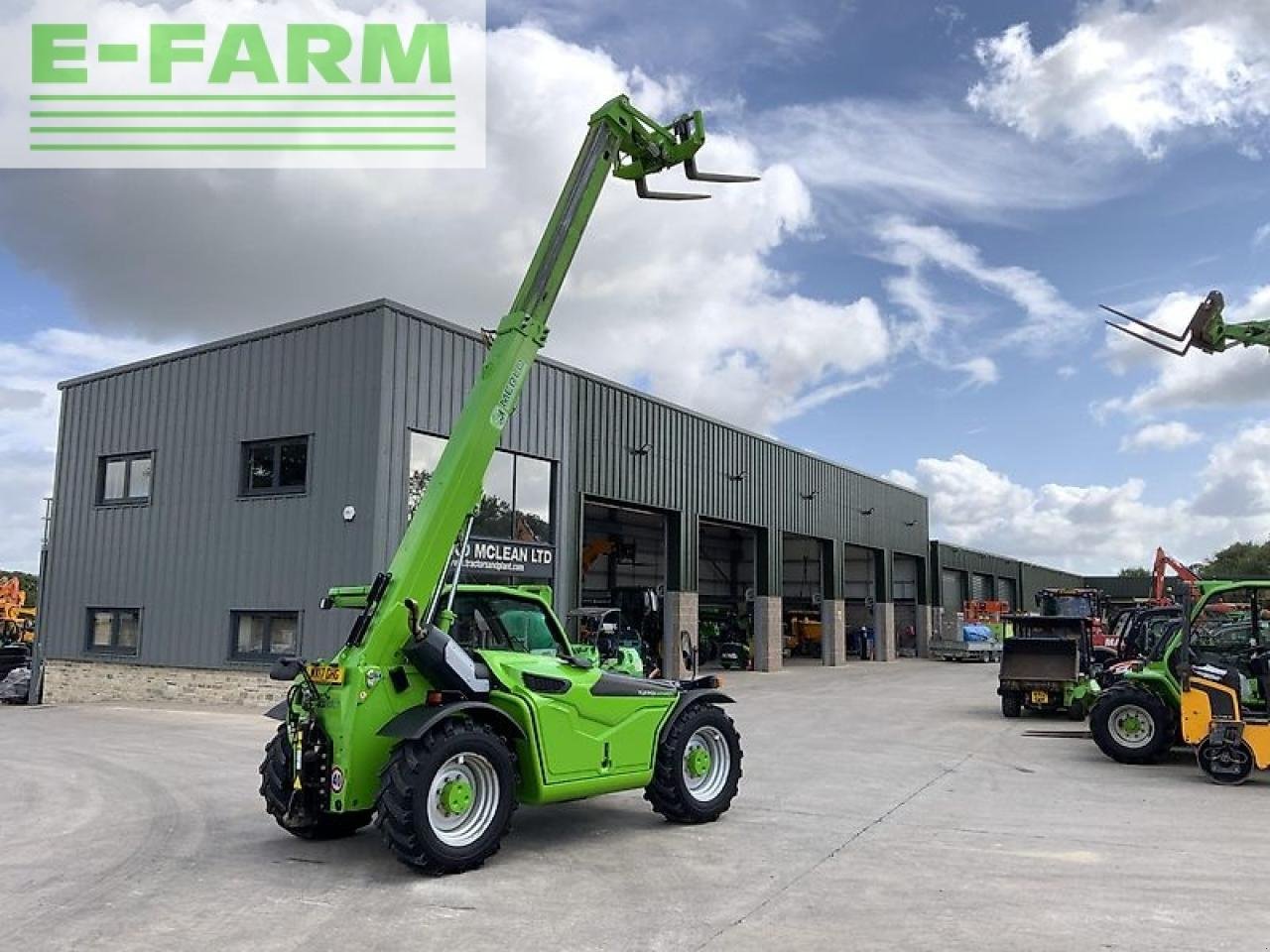 Teleskoplader del tipo Merlo tf33.7-115 turbo farmer telehandler, Gebrauchtmaschine en SHAFTESBURY (Imagen 19)