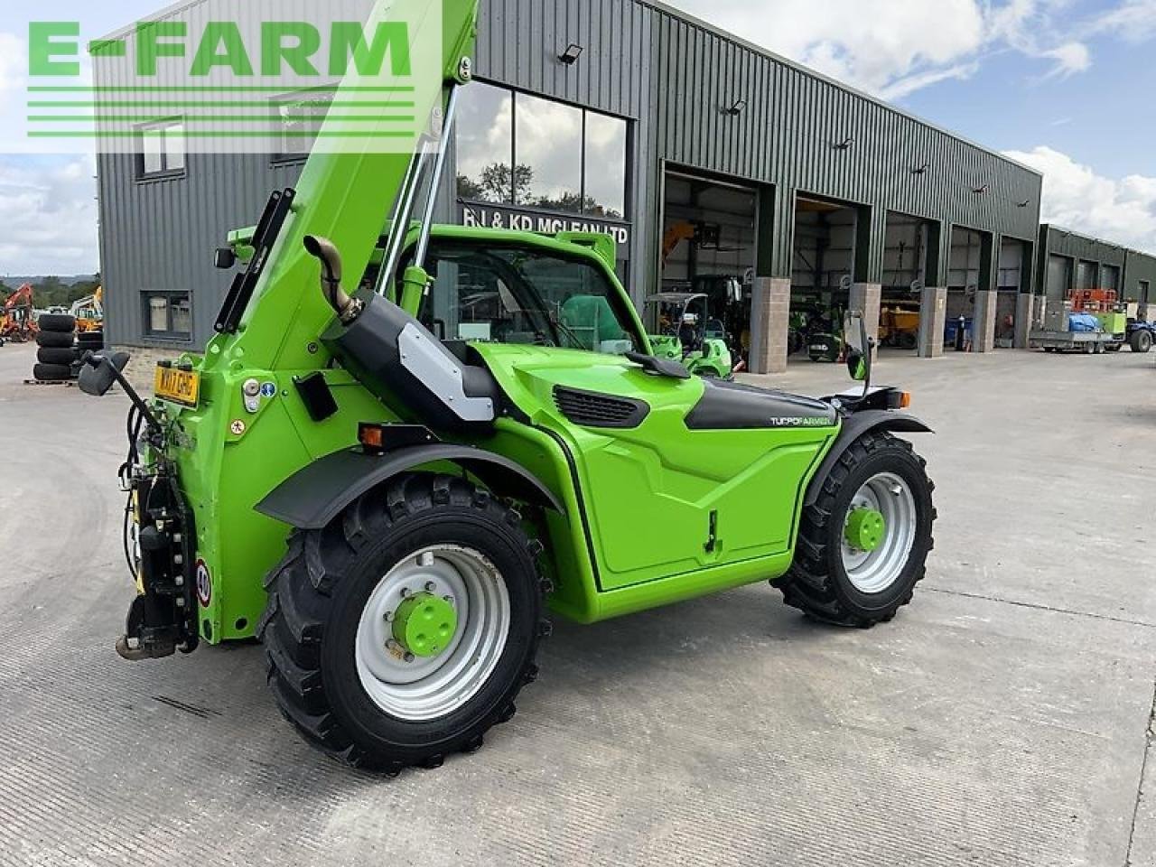 Teleskoplader a típus Merlo tf33.7-115 turbo farmer telehandler, Gebrauchtmaschine ekkor: SHAFTESBURY (Kép 20)