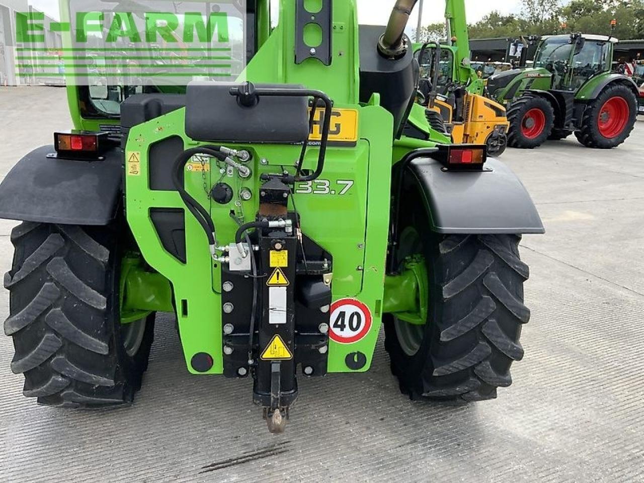 Teleskoplader des Typs Merlo tf33.7-115 turbo farmer telehandler, Gebrauchtmaschine in SHAFTESBURY (Bild 21)