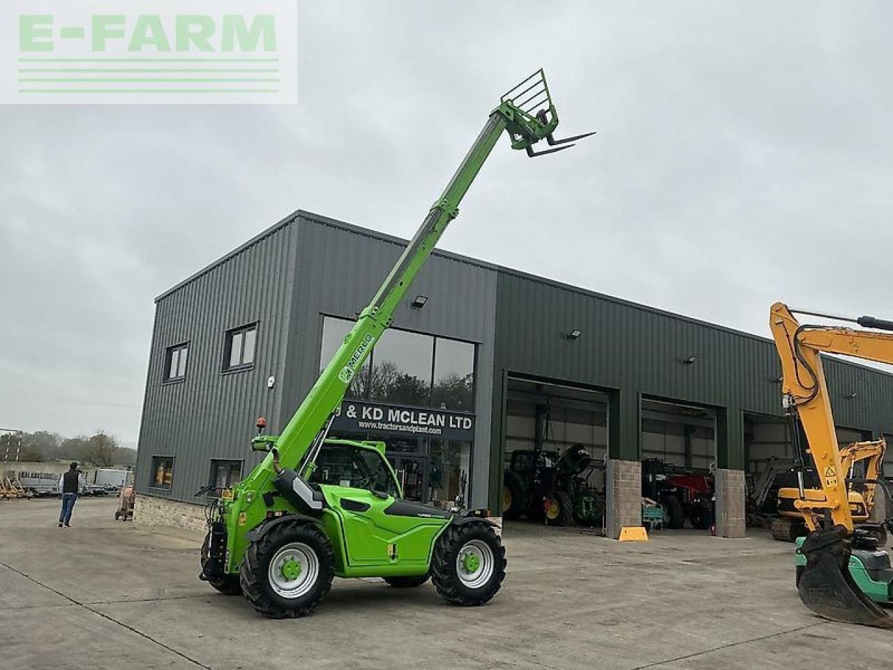 Teleskoplader of the type Merlo tf33.9-115 turbo farmer telehandler (st21521), Gebrauchtmaschine in SHAFTESBURY (Picture 15)