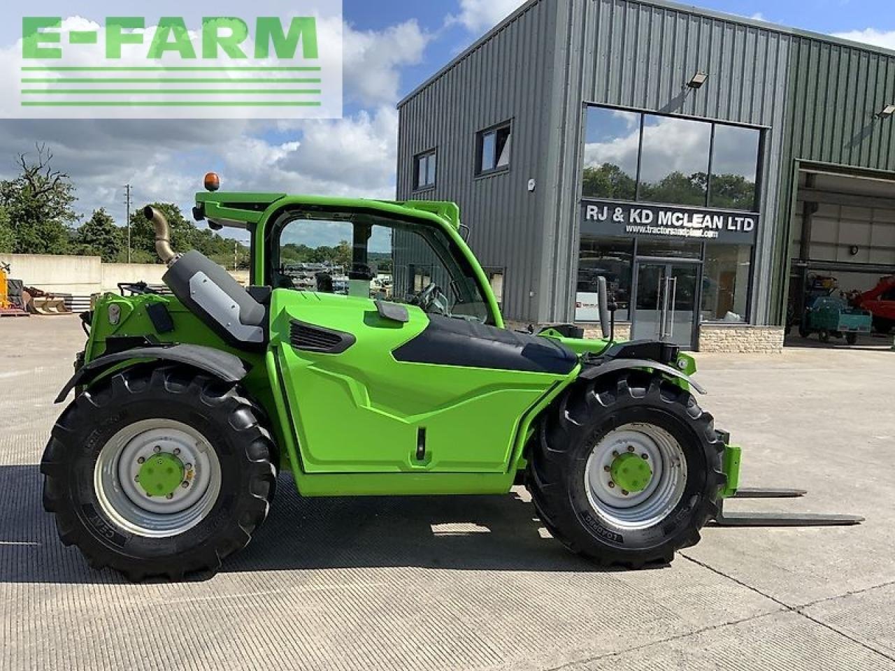 Teleskoplader des Typs Merlo tf35.7-115 turbo farmer telehandler (st19917), Gebrauchtmaschine in SHAFTESBURY (Bild 2)