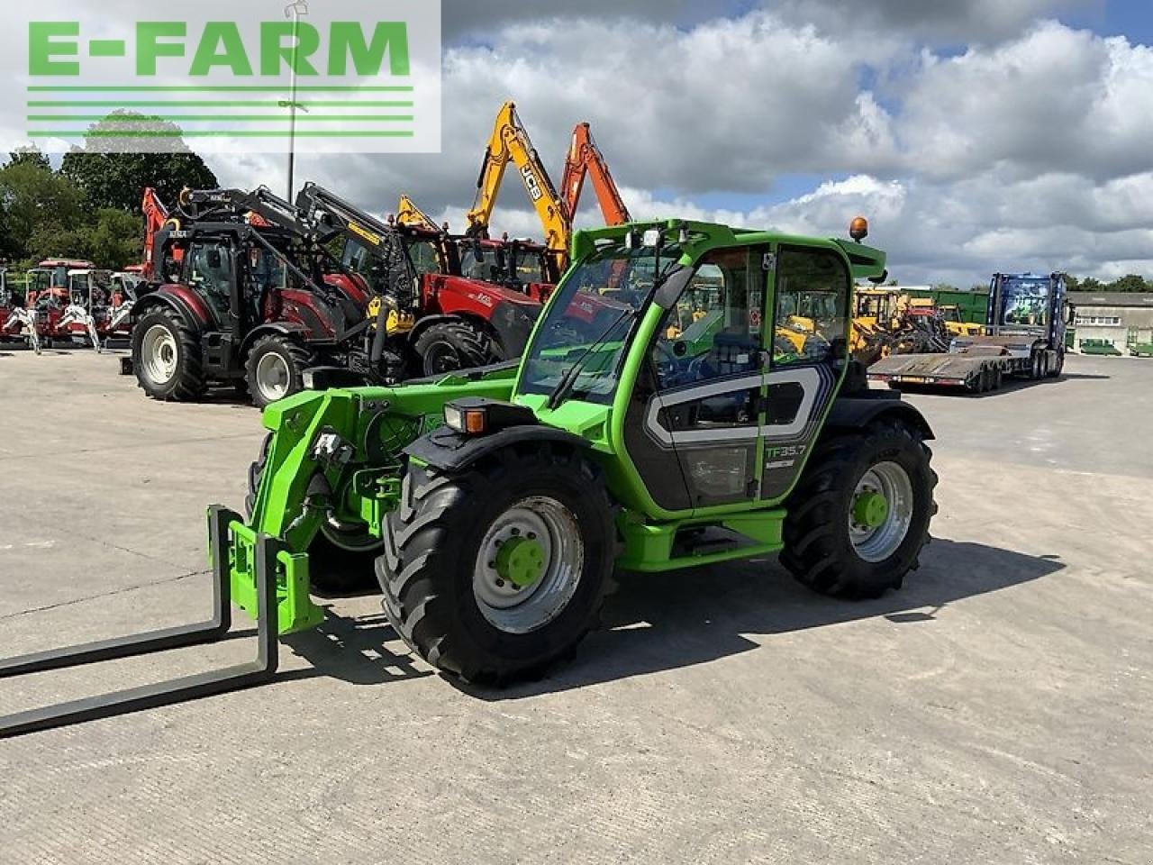 Teleskoplader van het type Merlo tf35.7-115 turbo farmer telehandler (st19917), Gebrauchtmaschine in SHAFTESBURY (Foto 4)