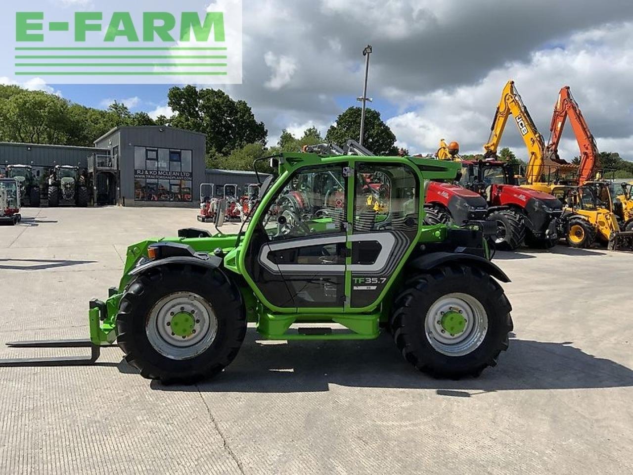 Teleskoplader van het type Merlo tf35.7-115 turbo farmer telehandler (st19917), Gebrauchtmaschine in SHAFTESBURY (Foto 5)