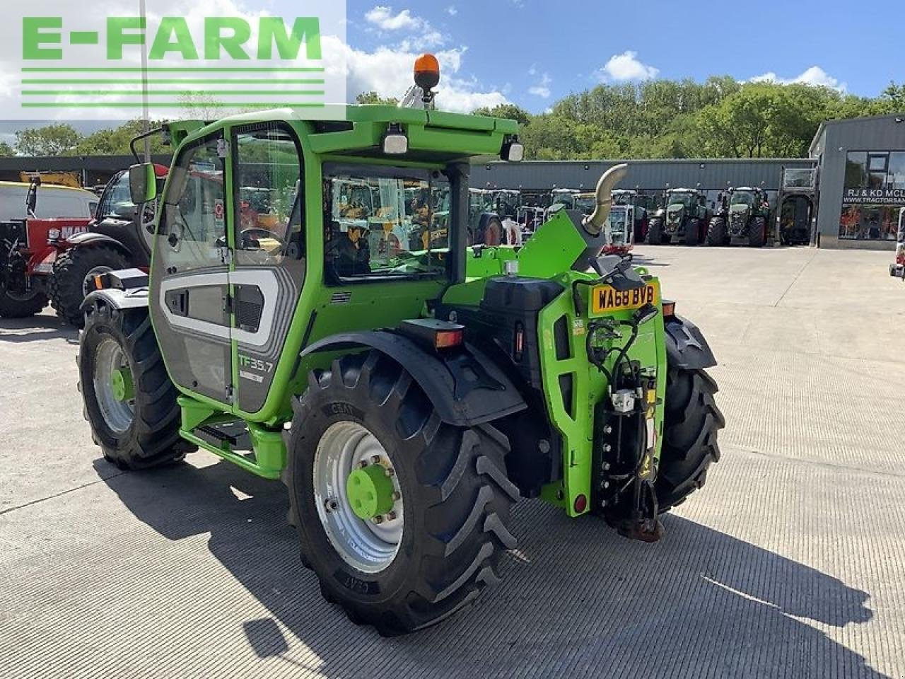 Teleskoplader van het type Merlo tf35.7-115 turbo farmer telehandler (st19917), Gebrauchtmaschine in SHAFTESBURY (Foto 7)