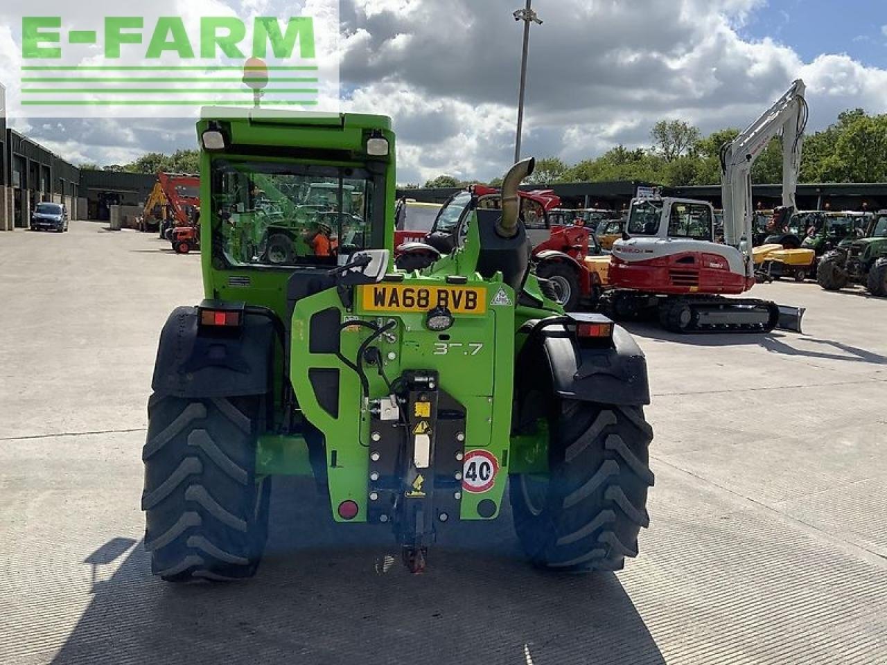 Teleskoplader du type Merlo tf35.7-115 turbo farmer telehandler (st19917), Gebrauchtmaschine en SHAFTESBURY (Photo 8)