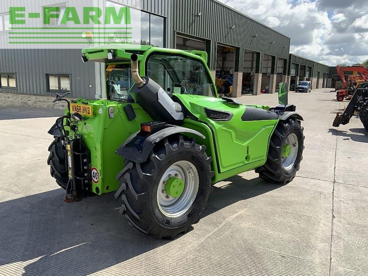 Teleskoplader des Typs Merlo tf35.7-115 turbo farmer telehandler (st19917), Gebrauchtmaschine in SHAFTESBURY (Bild 9)