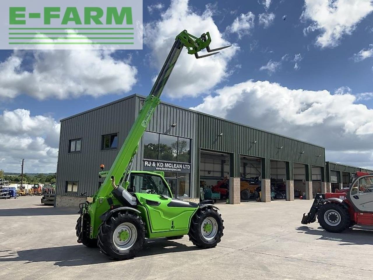 Teleskoplader des Typs Merlo tf35.7-115 turbo farmer telehandler (st19917), Gebrauchtmaschine in SHAFTESBURY (Bild 14)