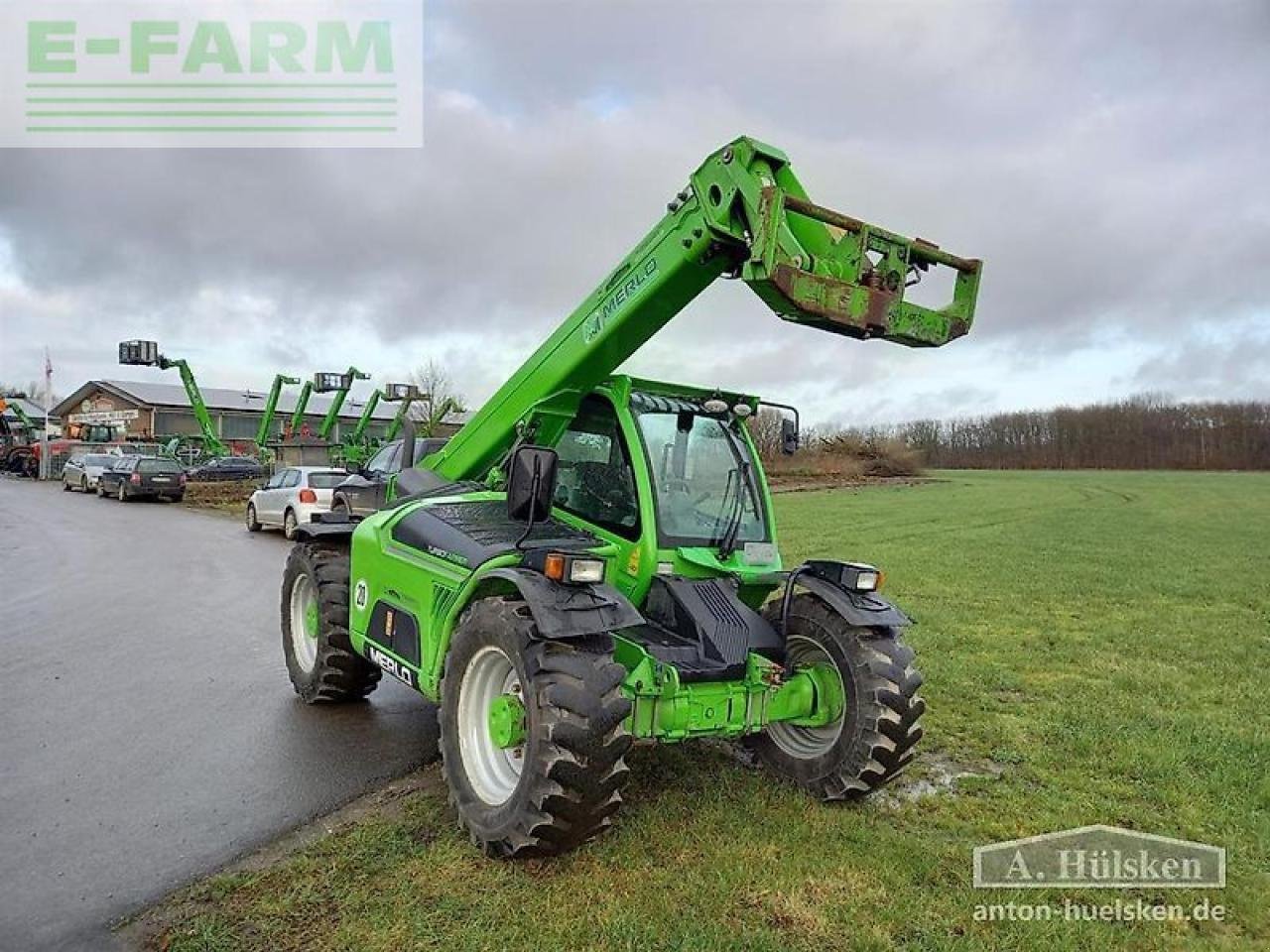 Teleskoplader des Typs Merlo tf35.7-120 turbofarmer, Gebrauchtmaschine in ROSENDAHL (Bild 2)