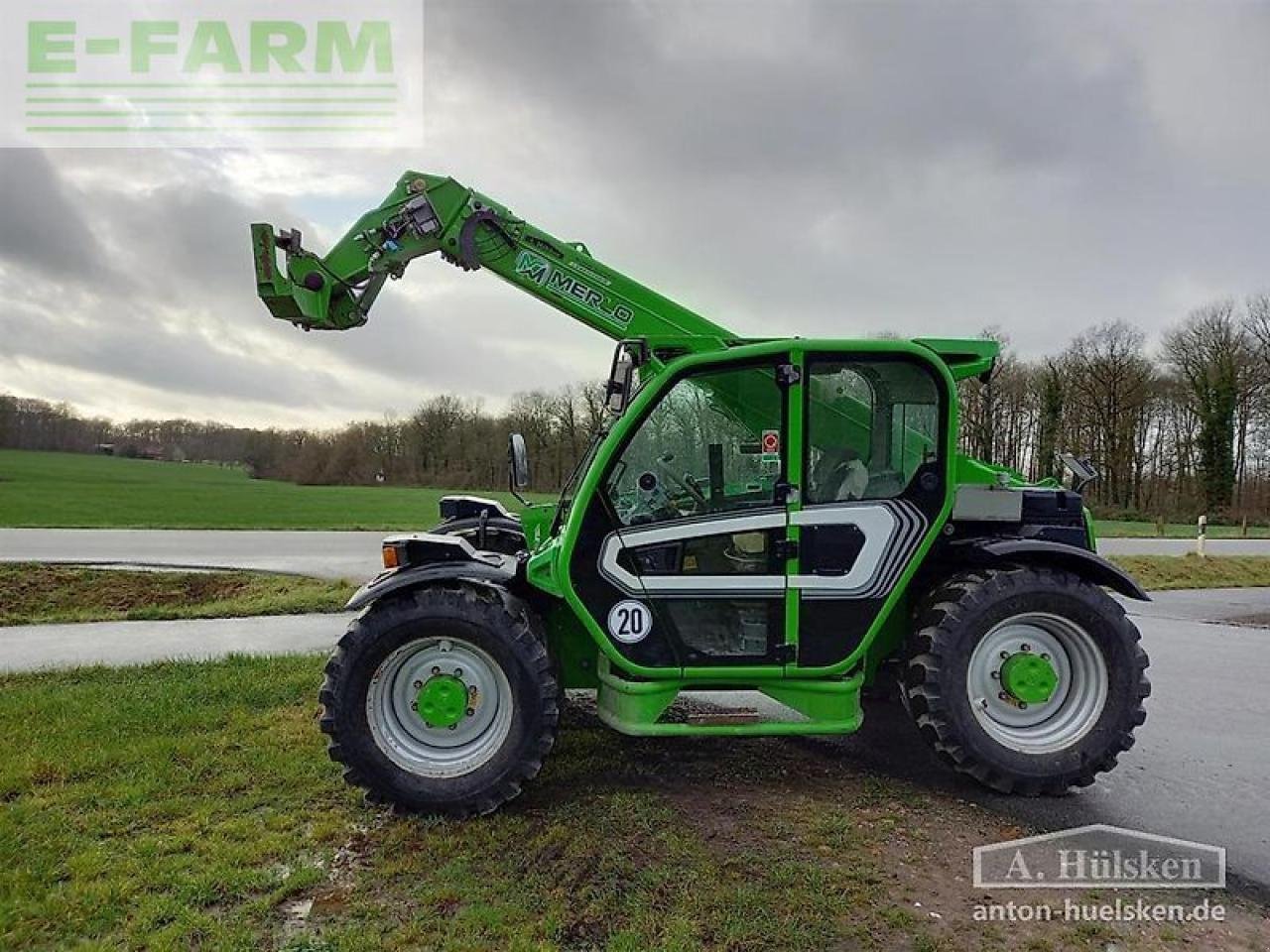 Teleskoplader des Typs Merlo tf35.7-120 turbofarmer, Gebrauchtmaschine in ROSENDAHL (Bild 4)