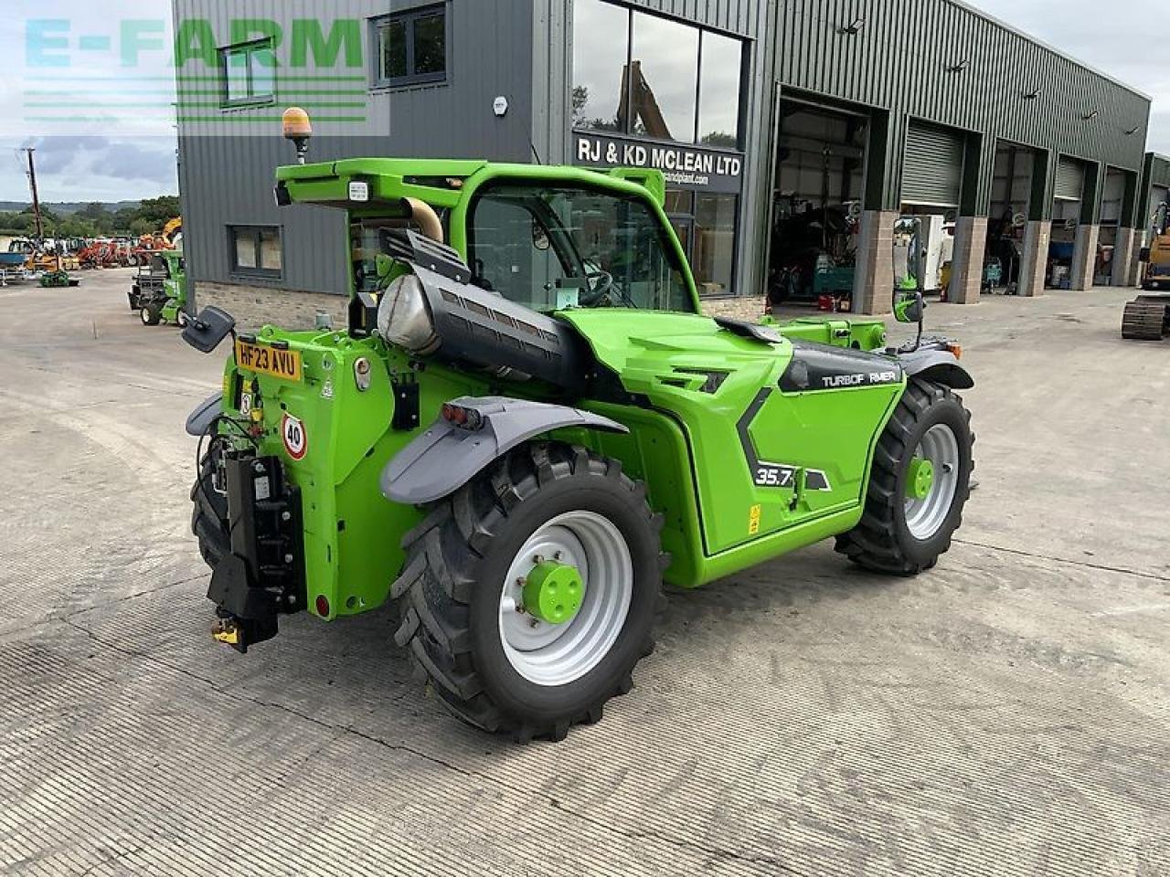 Teleskoplader typu Merlo tf35.7 turbo farmer telehandler (st20161), Gebrauchtmaschine v SHAFTESBURY (Obrázok 3)