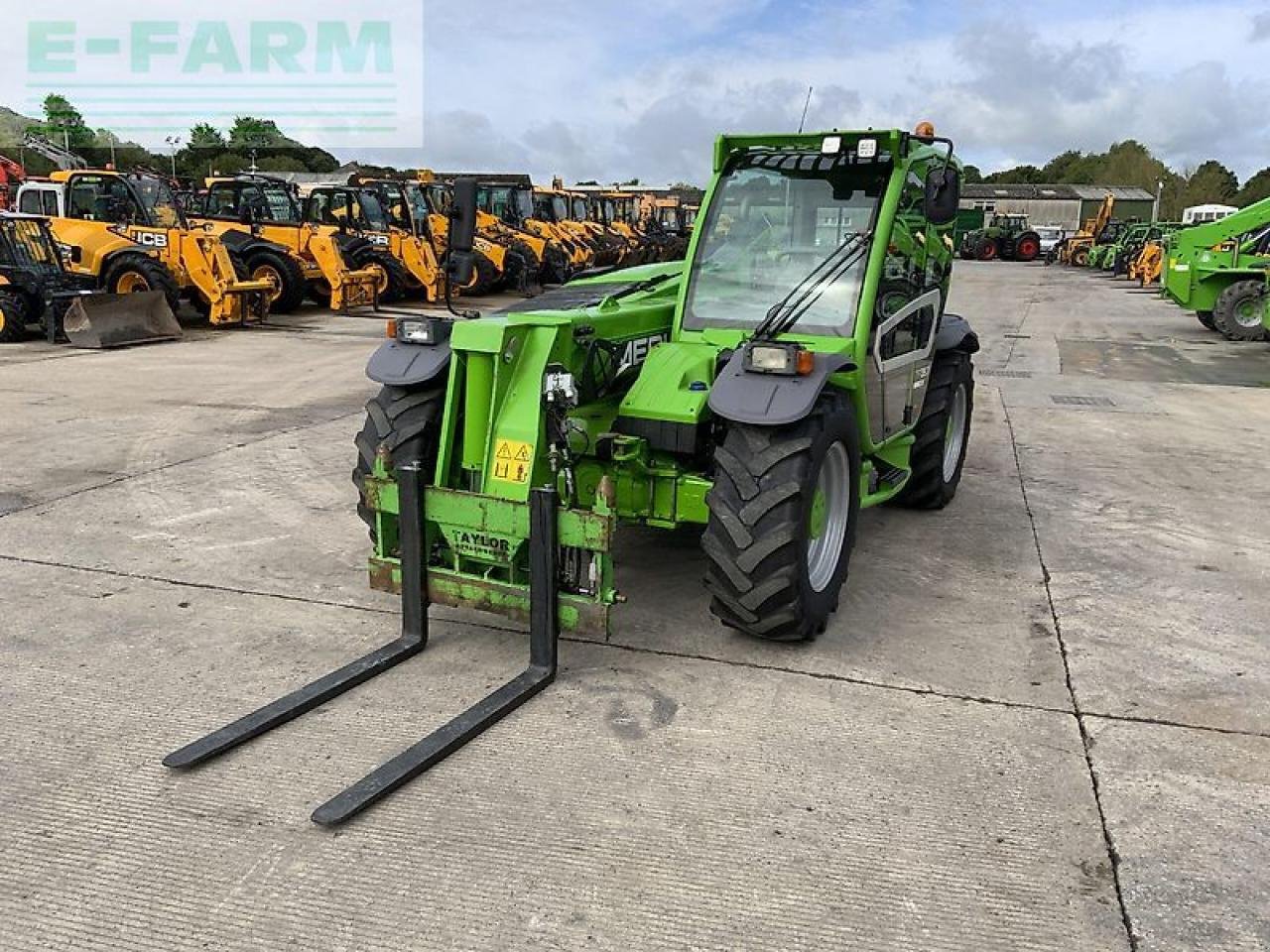 Teleskoplader del tipo Merlo tf35.7 turbo farmer telehandler (st20161), Gebrauchtmaschine en SHAFTESBURY (Imagen 8)