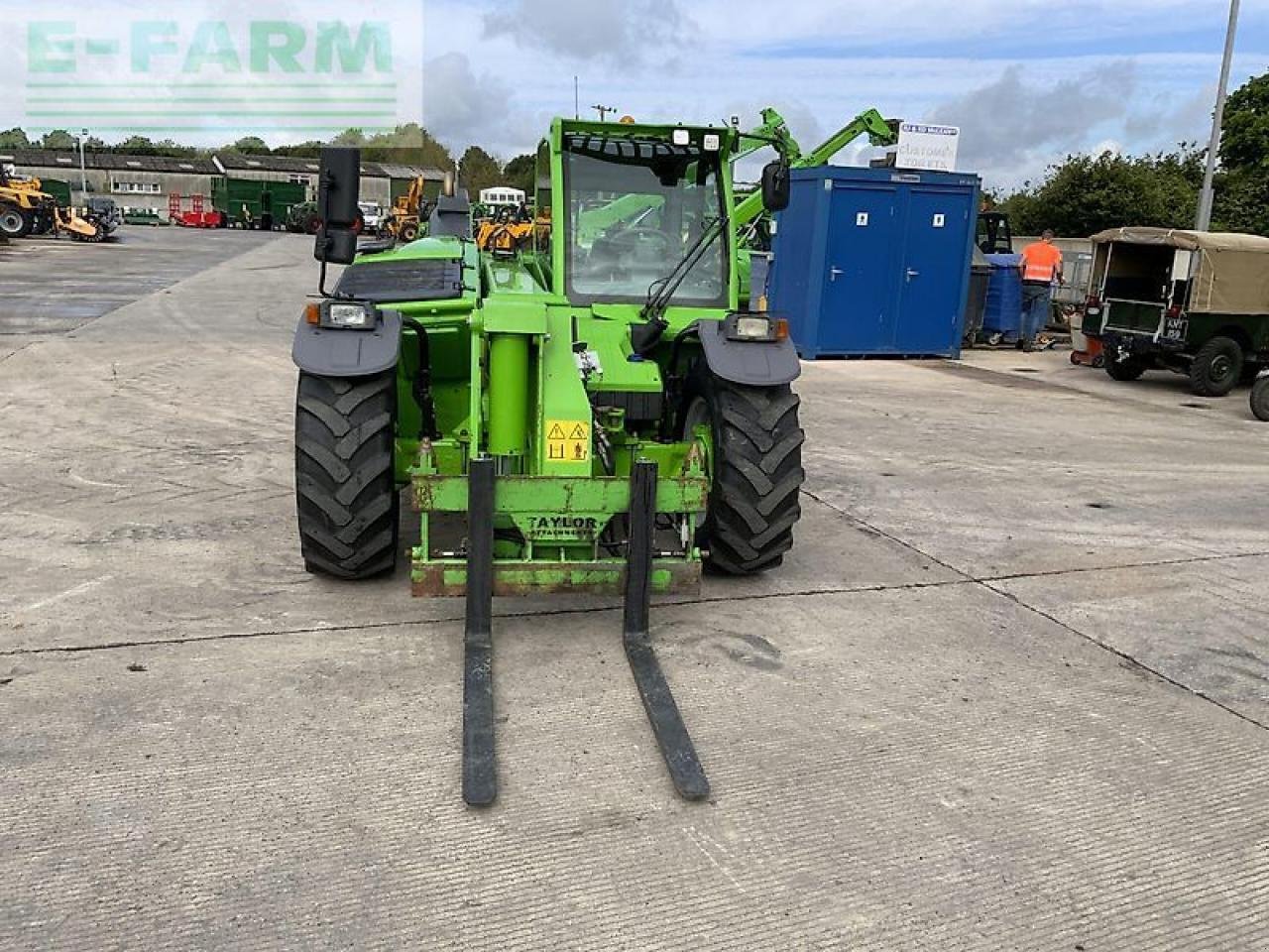 Teleskoplader del tipo Merlo tf35.7 turbo farmer telehandler (st20161), Gebrauchtmaschine en SHAFTESBURY (Imagen 9)