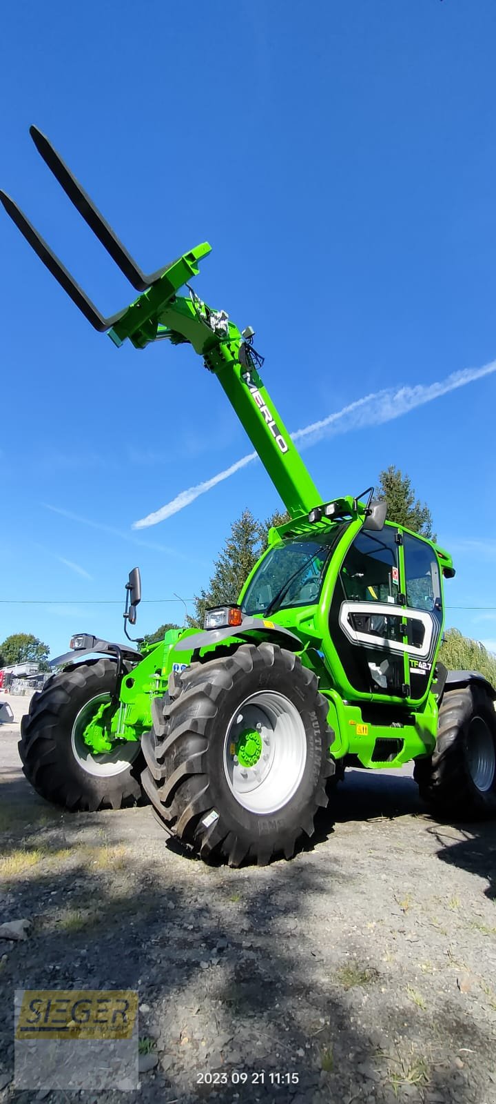 Teleskoplader tip Merlo TF42.7 136, Neumaschine in Görlitz (Poză 1)