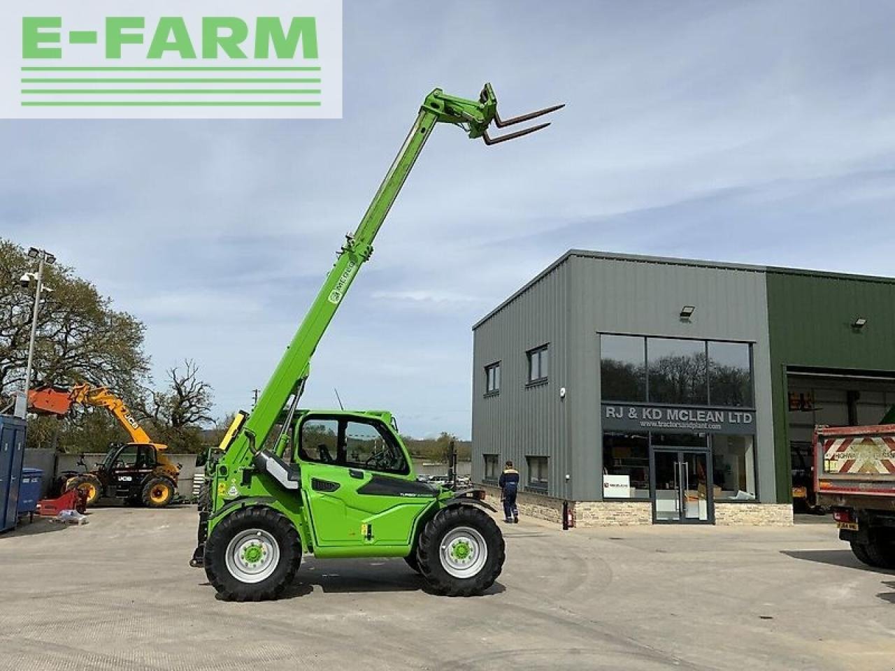 Teleskoplader tip Merlo tf42.7-140 telehandler (st19346), Gebrauchtmaschine in SHAFTESBURY (Poză 12)