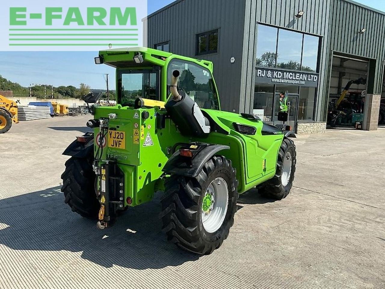 Teleskoplader typu Merlo tf42.7-140 turbo farmer telehandler (st20436), Gebrauchtmaschine v SHAFTESBURY (Obrázek 3)