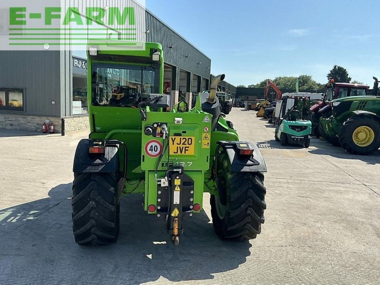 Teleskoplader tip Merlo tf42.7-140 turbo farmer telehandler (st20436), Gebrauchtmaschine in SHAFTESBURY (Poză 4)