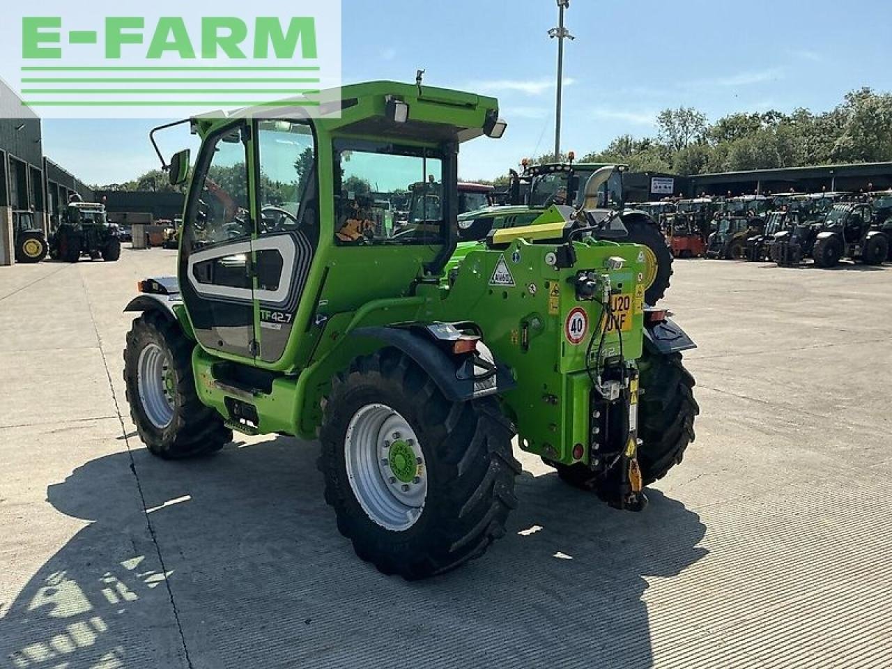 Teleskoplader typu Merlo tf42.7-140 turbo farmer telehandler (st20436), Gebrauchtmaschine v SHAFTESBURY (Obrázok 5)