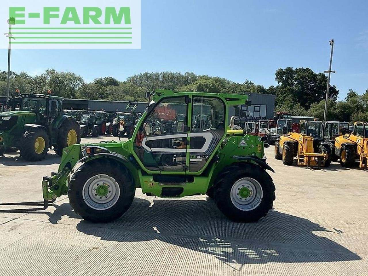 Teleskoplader tip Merlo tf42.7-140 turbo farmer telehandler (st20436), Gebrauchtmaschine in SHAFTESBURY (Poză 7)