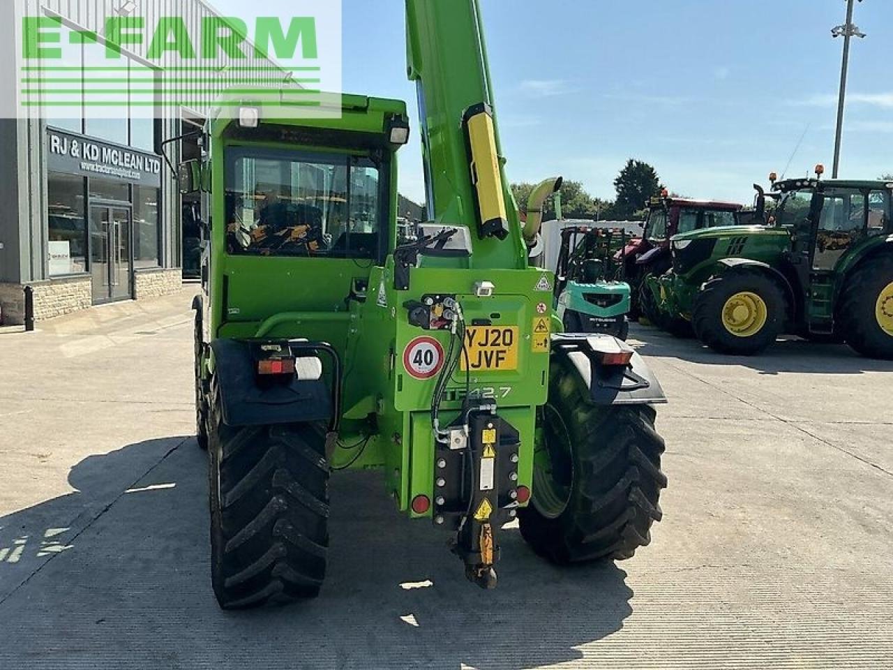 Teleskoplader типа Merlo tf42.7-140 turbo farmer telehandler (st20436), Gebrauchtmaschine в SHAFTESBURY (Фотография 16)