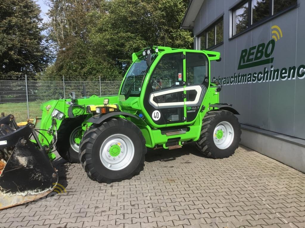 Teleskoplader van het type Merlo TF42.7-140, Gebrauchtmaschine in Neuenkirchen-Vörden (Foto 1)