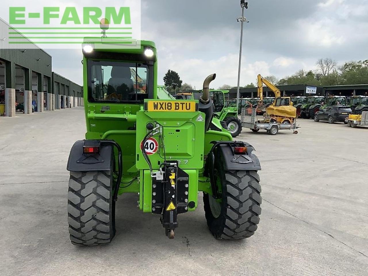 Teleskoplader tipa Merlo tf42.7 cs. 140 turbo farmer telehandler (st19187), Gebrauchtmaschine u SHAFTESBURY (Slika 4)