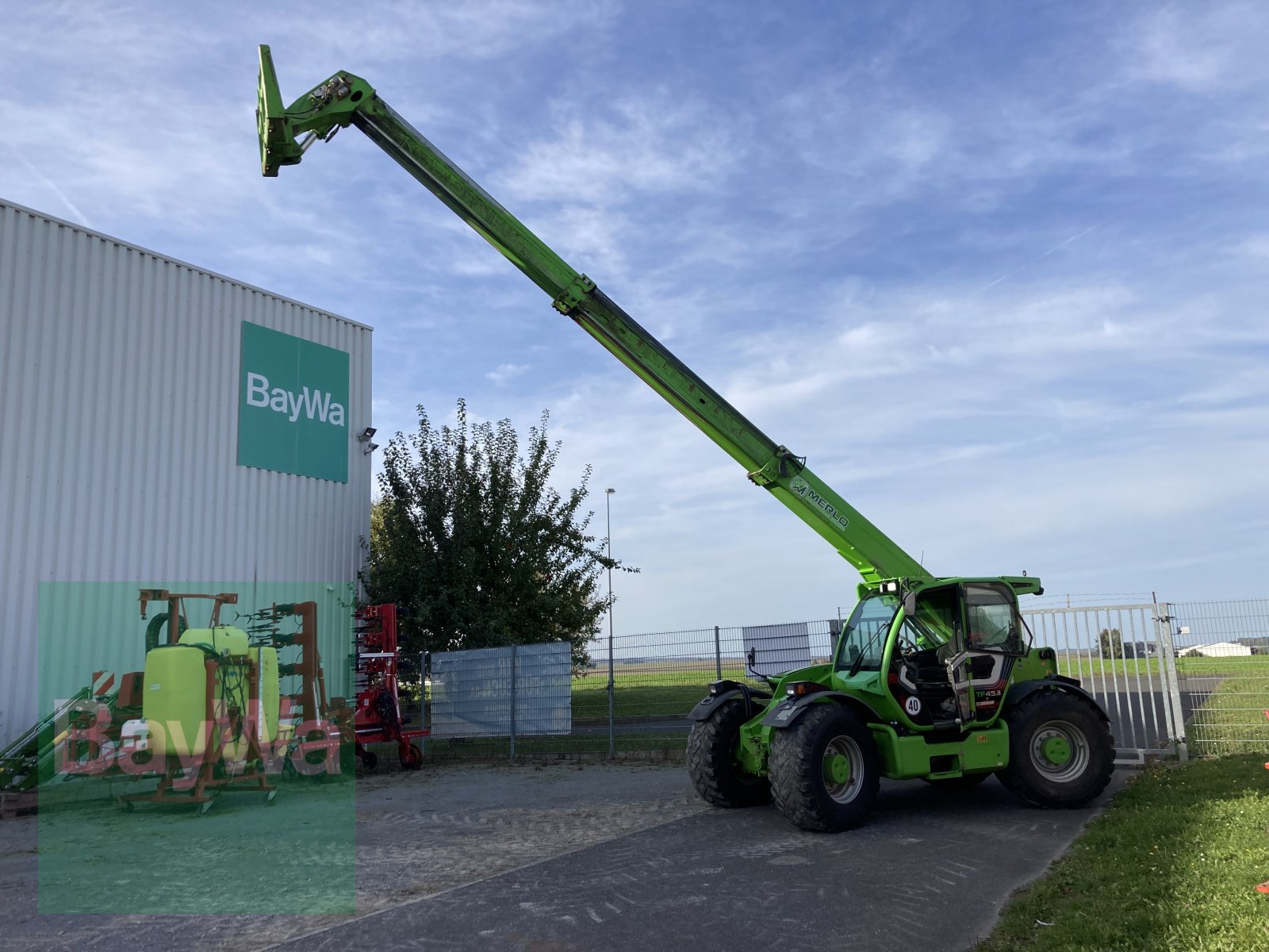 Teleskoplader del tipo Merlo TF45.II, Gebrauchtmaschine en Giebelstadt (Imagen 2)