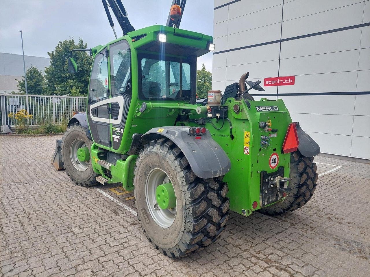 Teleskoplader van het type Merlo TF50.8TCS, Gebrauchtmaschine in Skive (Foto 2)