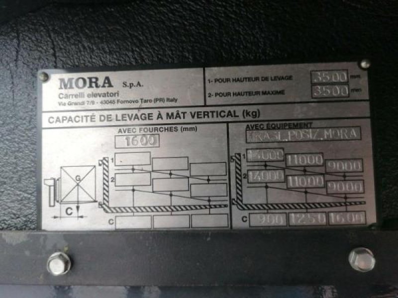 Teleskoplader za tip Mora M140CS, Gebrauchtmaschine u senlis (Slika 10)