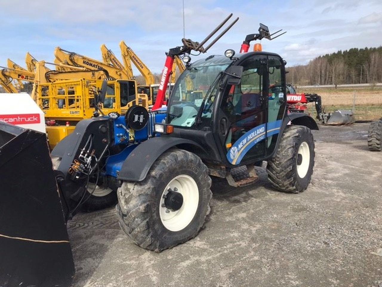 Teleskoplader del tipo New Holland 7.42 ELITE, Gebrauchtmaschine en Skive (Imagen 7)