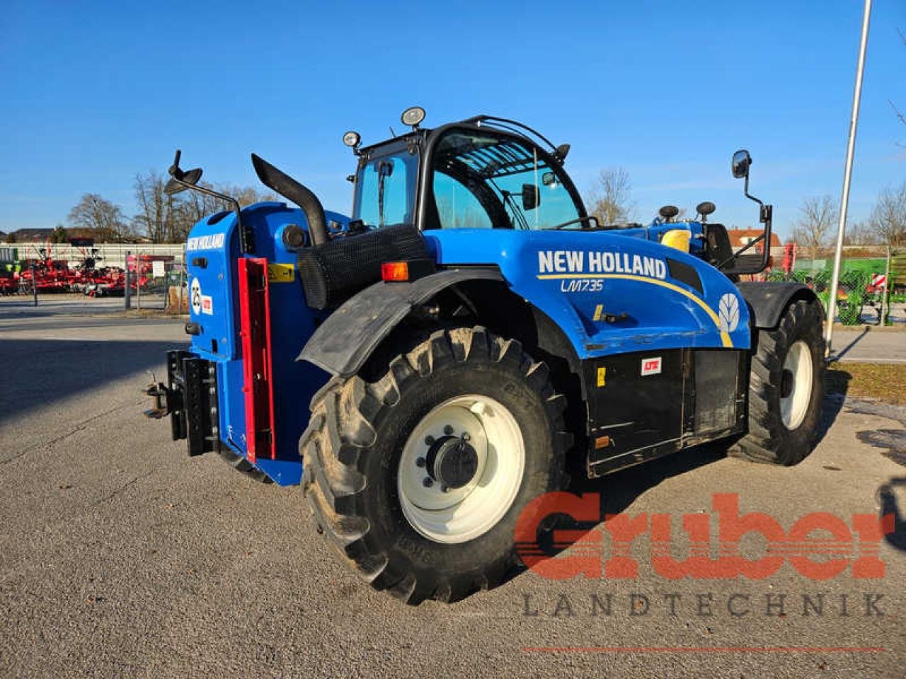 Teleskoplader des Typs New Holland LM 7.35, Gebrauchtmaschine in Ampfing (Bild 5)