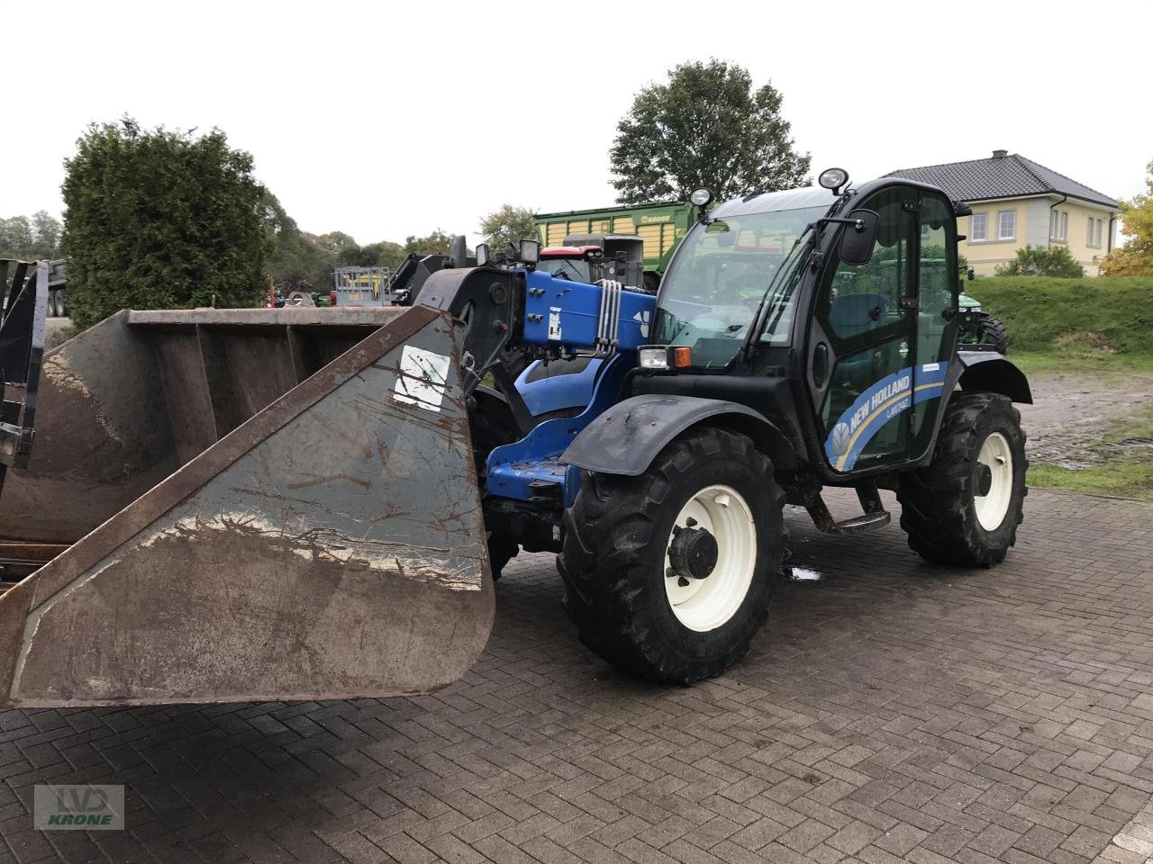 Teleskoplader typu New Holland LM 7.42 Elite, Gebrauchtmaschine w Alt-Mölln (Zdjęcie 3)