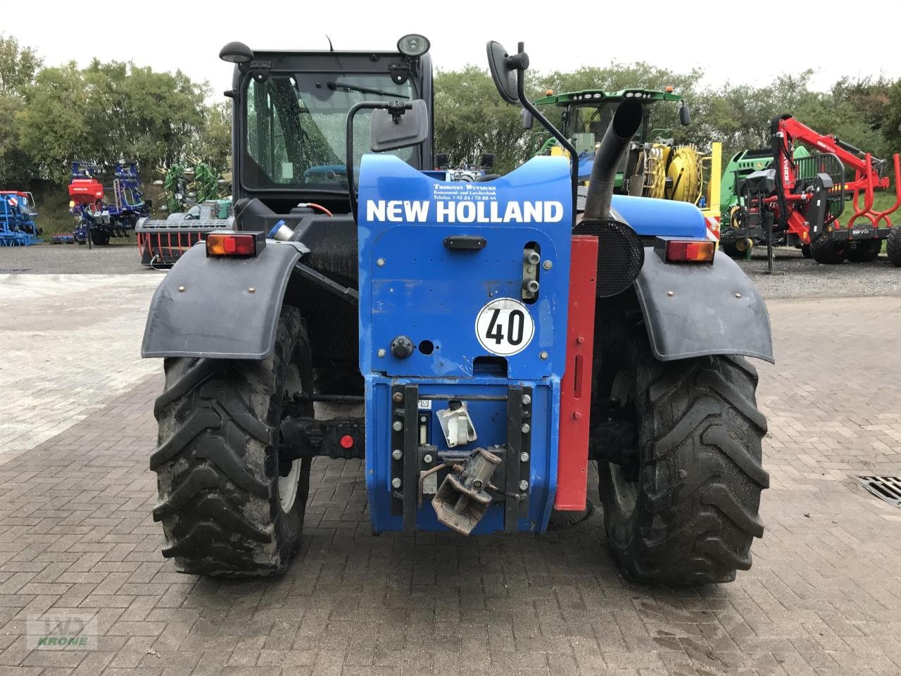 Teleskoplader typu New Holland LM 7.42 Elite, Gebrauchtmaschine w Alt-Mölln (Zdjęcie 5)