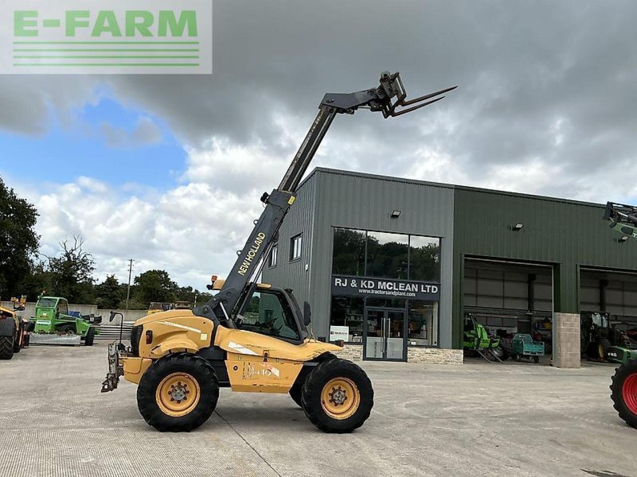 Teleskoplader du type New Holland lm410 turbo telehandler (st20804), Gebrauchtmaschine en SHAFTESBURY (Photo 1)