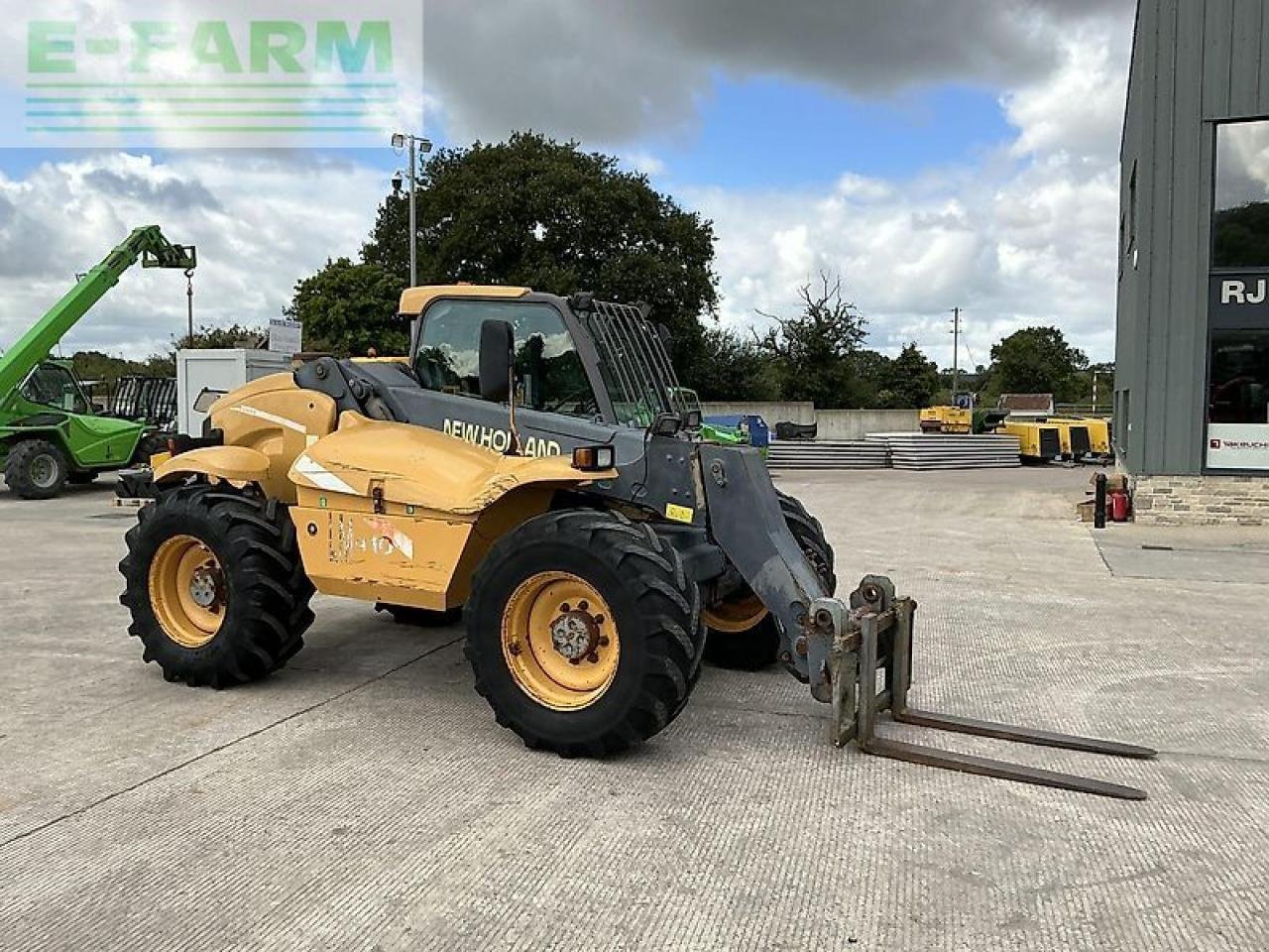 Teleskoplader du type New Holland lm410 turbo telehandler (st20804), Gebrauchtmaschine en SHAFTESBURY (Photo 9)