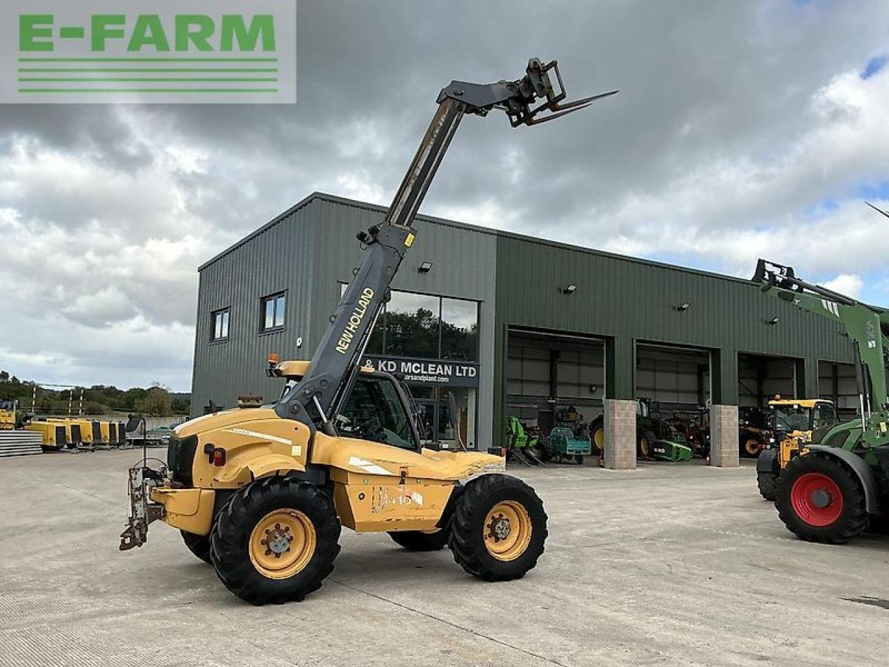 Teleskoplader van het type New Holland lm410 turbo telehandler (st20804), Gebrauchtmaschine in SHAFTESBURY (Foto 11)