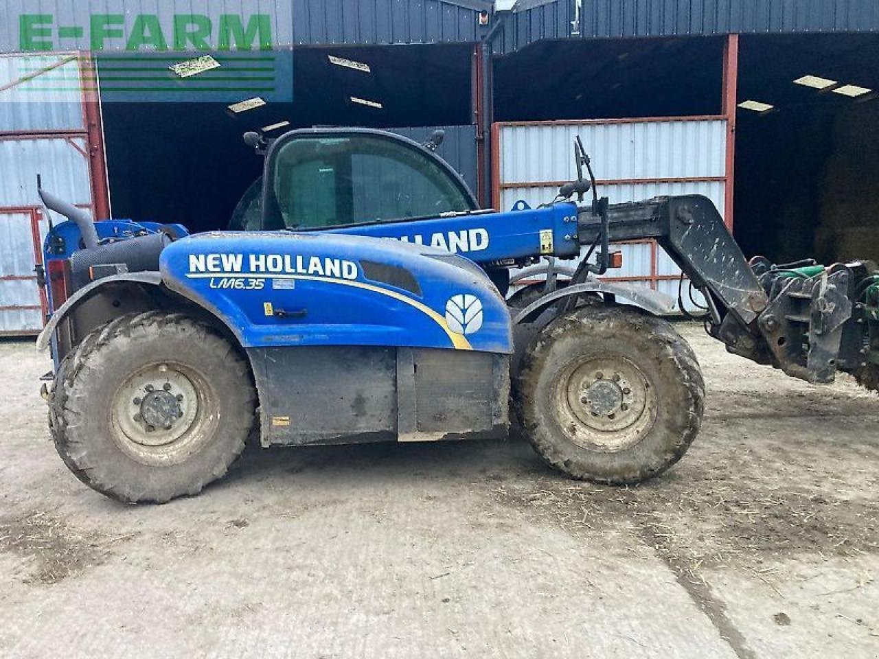 Teleskoplader of the type New Holland lm6.35, Gebrauchtmaschine in SHREWSBURRY (Picture 1)