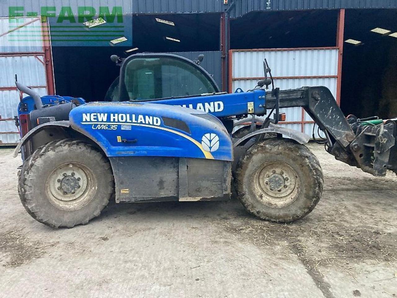 Teleskoplader of the type New Holland lm6.35, Gebrauchtmaschine in SHREWSBURRY (Picture 12)