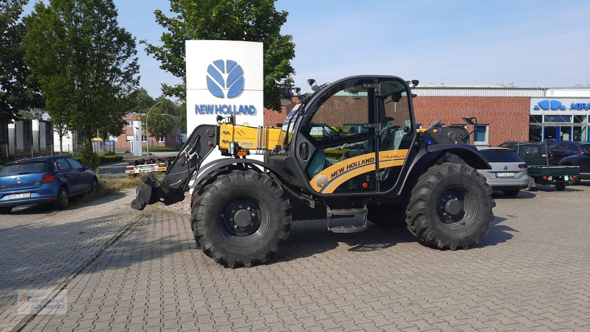 Teleskoplader от тип New Holland TH 7.42 Elite Stage V, Vorführmaschine в Altenberge (Снимка 1)