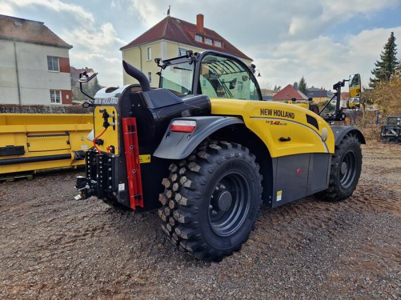 Teleskoplader typu New Holland TH 7.42 ELITE, Vorführmaschine w Grimma (Zdjęcie 3)