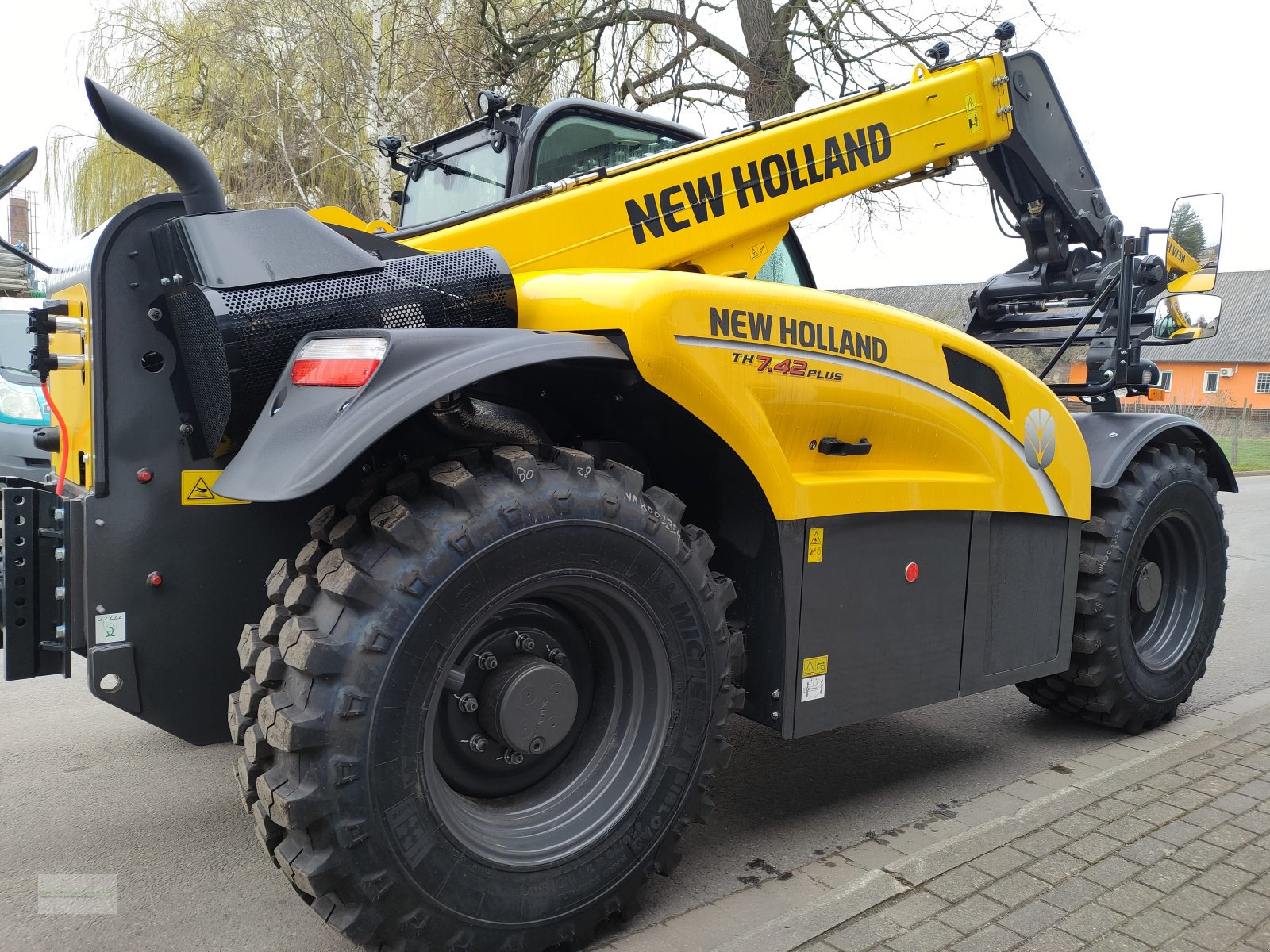 Teleskoplader типа New Holland TH 7.42 Plus, Neumaschine в Genthin (Фотография 4)