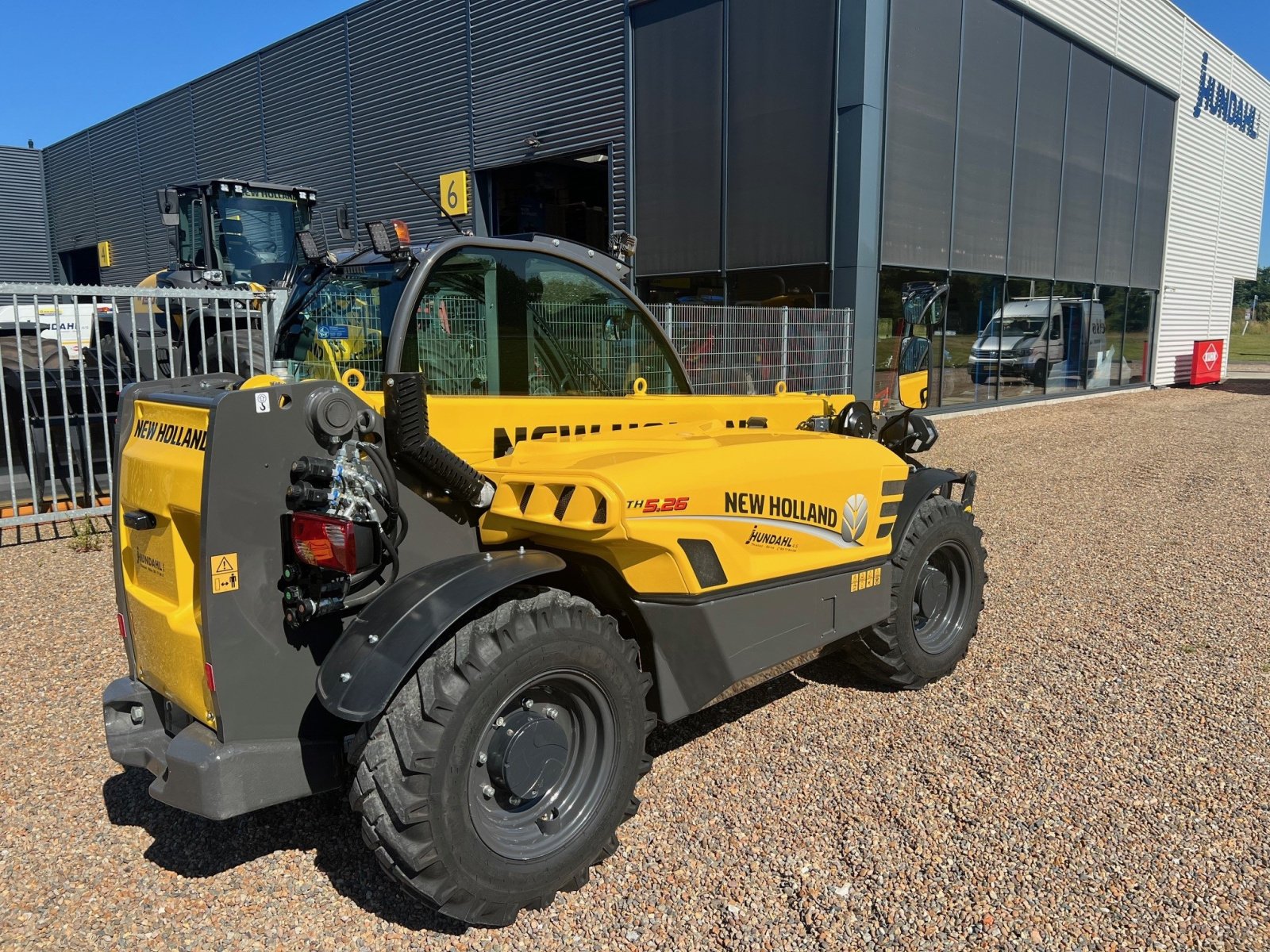 Teleskoplader van het type New Holland TH5.26, Gebrauchtmaschine in Thisted (Foto 3)