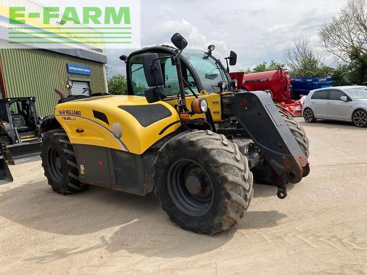 Teleskoplader van het type New Holland th6.36, Gebrauchtmaschine in SHREWSBURRY (Foto 10)