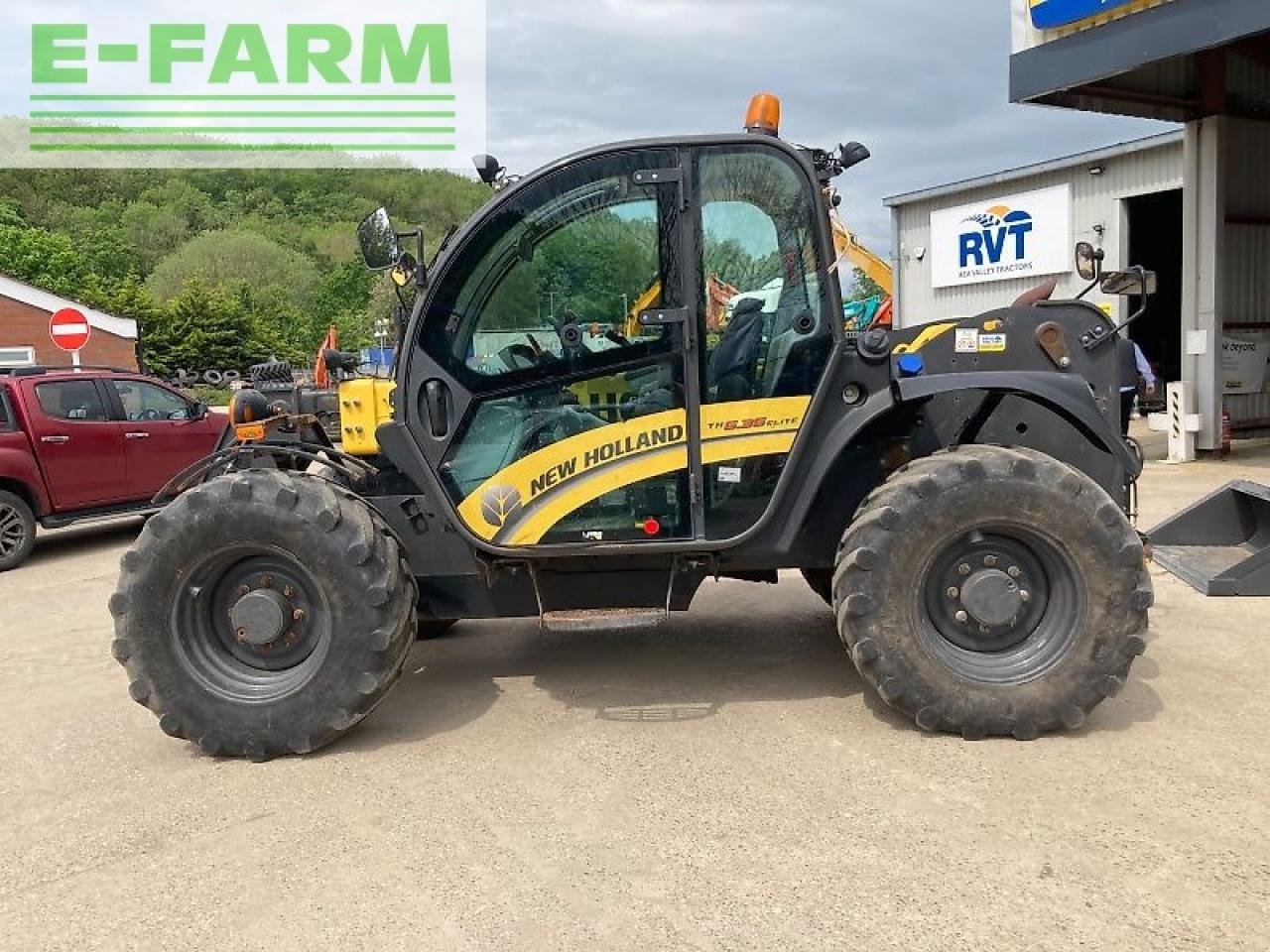 Teleskoplader van het type New Holland th6.36, Gebrauchtmaschine in SHREWSBURRY (Foto 12)