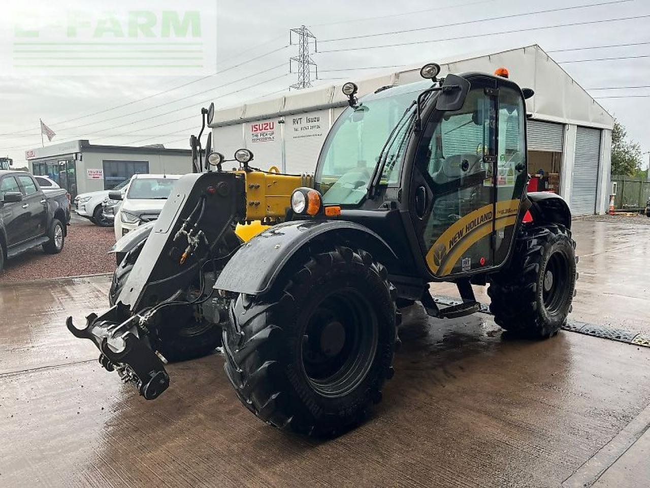 Teleskoplader van het type New Holland th6.36, Gebrauchtmaschine in SHREWSBURRY (Foto 1)