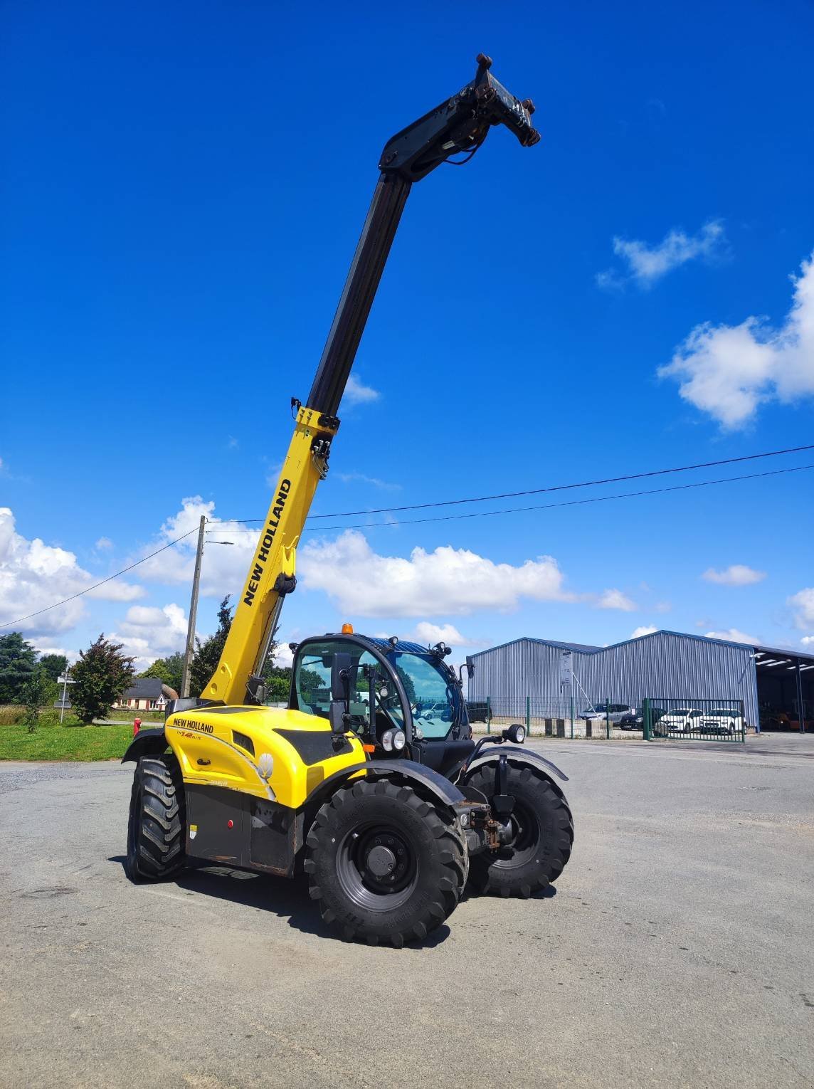 Teleskoplader a típus New Holland TH7.42, Gebrauchtmaschine ekkor: Le Horps (Kép 8)