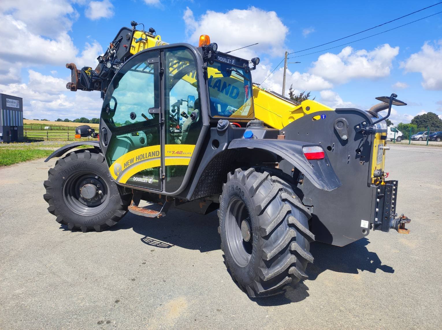 Teleskoplader tip New Holland TH7.42, Gebrauchtmaschine in Maresché (Poză 9)