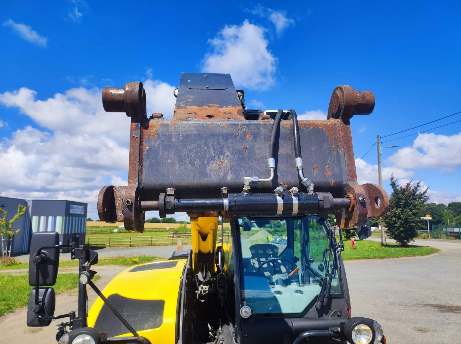 Teleskoplader of the type New Holland TH7.42, Gebrauchtmaschine in Le Horps (Picture 7)