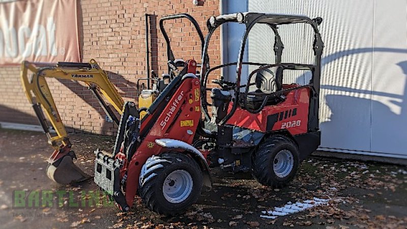 Teleskoplader del tipo Schäffer 2028-2, Neumaschine en Versmold (Imagen 2)