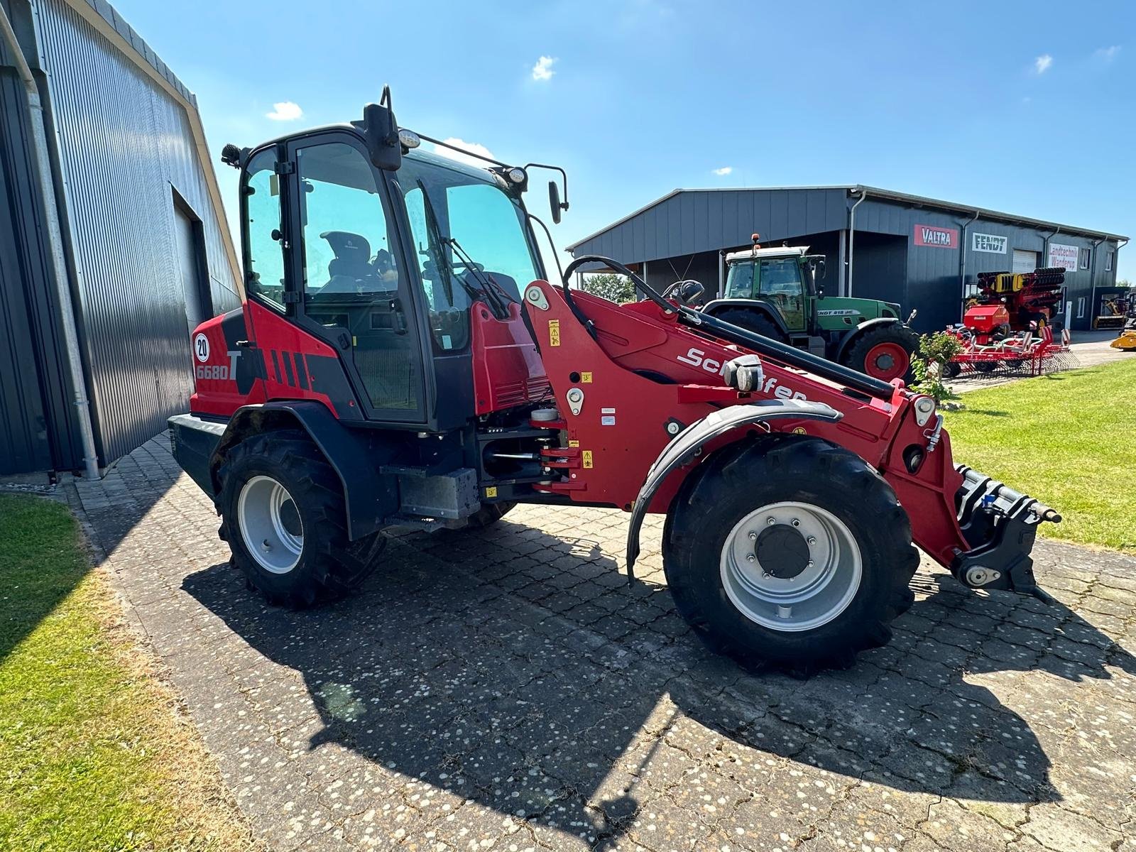 Teleskoplader des Typs Schäffer 6680 T, Gebrauchtmaschine in Wanderup (Bild 2)